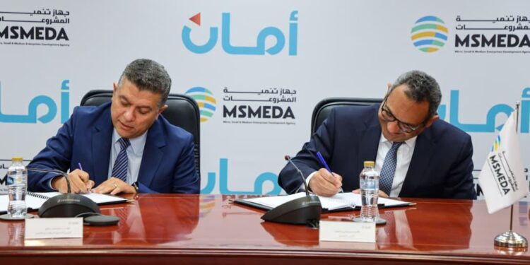 بقيمة 250 مليون جنيه.. جهاز تنمية المشروعات يجدد تعاونه مع «أمان»